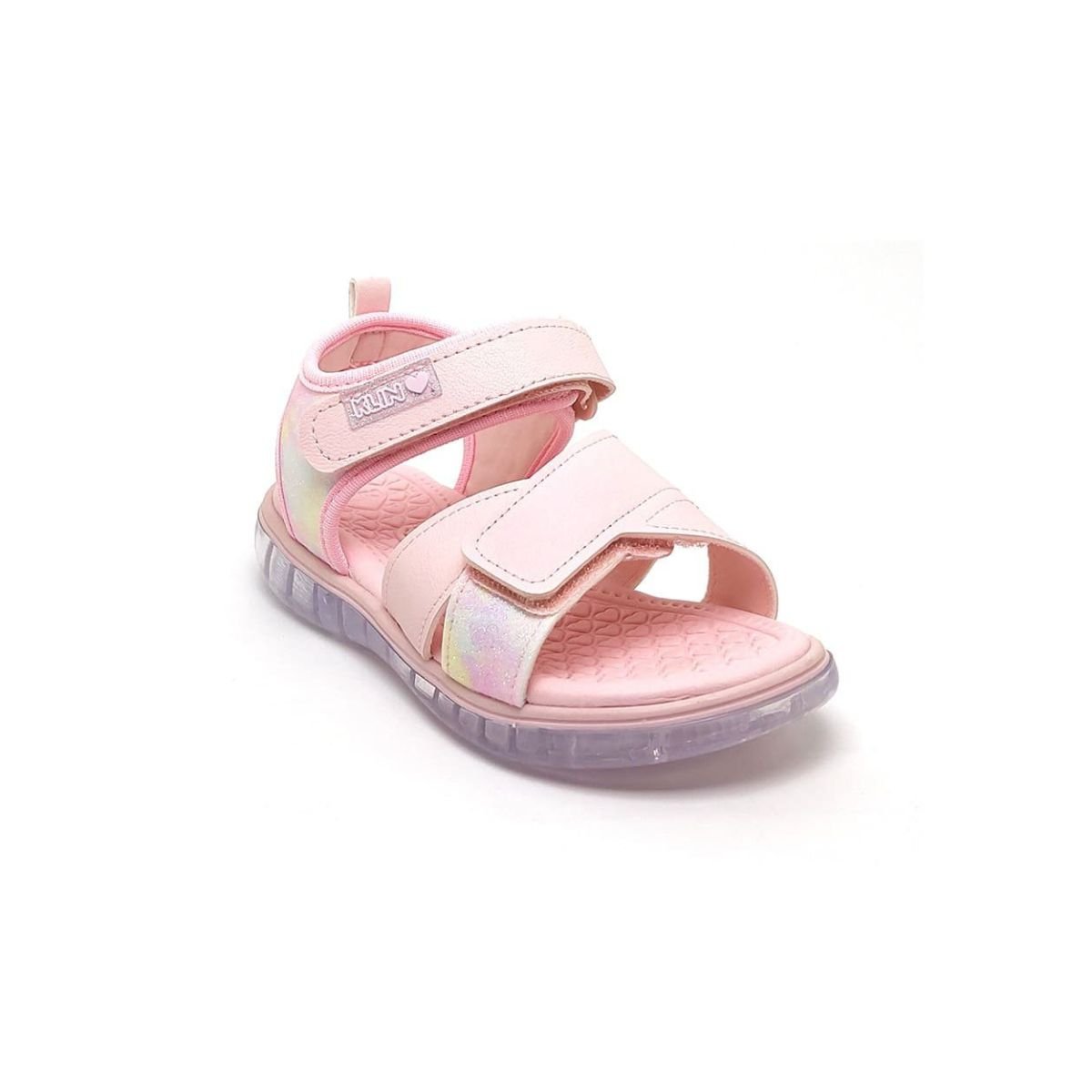 Sandália Infantil Menina Klin 229014 Rosa Rosa 2
