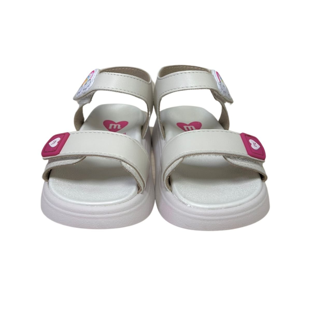 Sandália Infantil Menina Molekinha 2733.102 Off White Off White 3