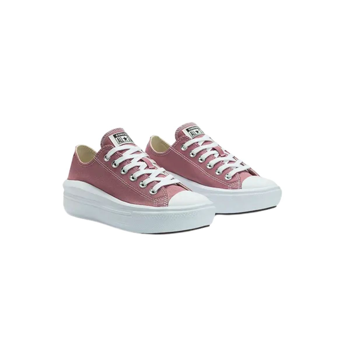 Tênis Feminino All Star Plataforma Chuck Taylor Move Sea Rosa Rosa