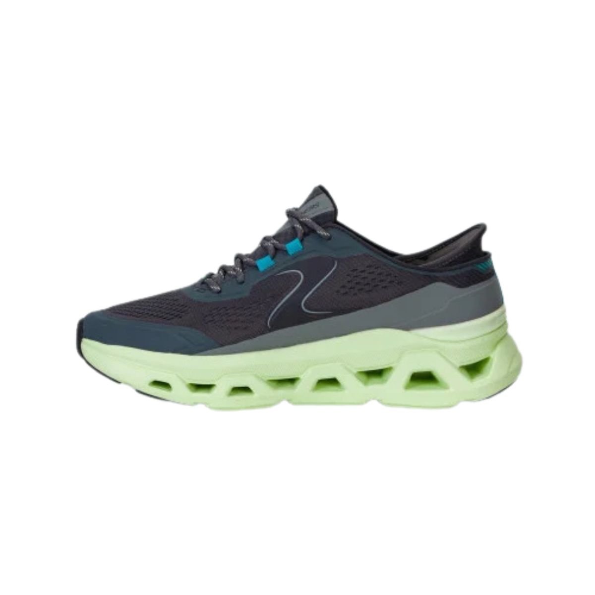 Tênis Masculino Skechers Glide Step Altus Cinza Verde 2