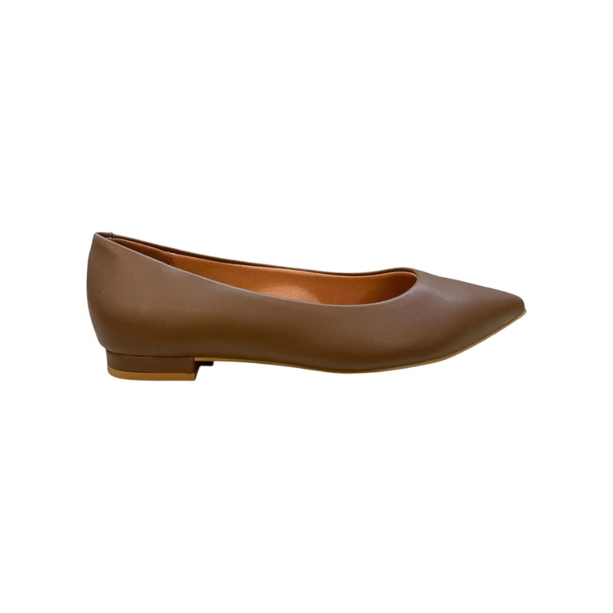 Sapatilha Feminina Bico Fino Vizzano 1206.200 Marrom Marrom 1