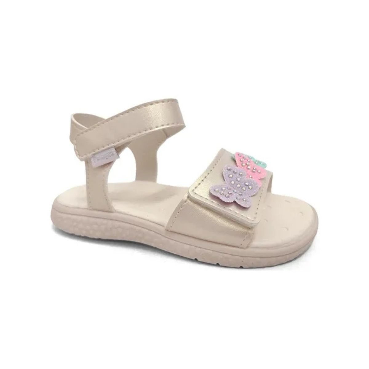 Sandália Infantil Menina Pampili 763.008 Nude Nude 2