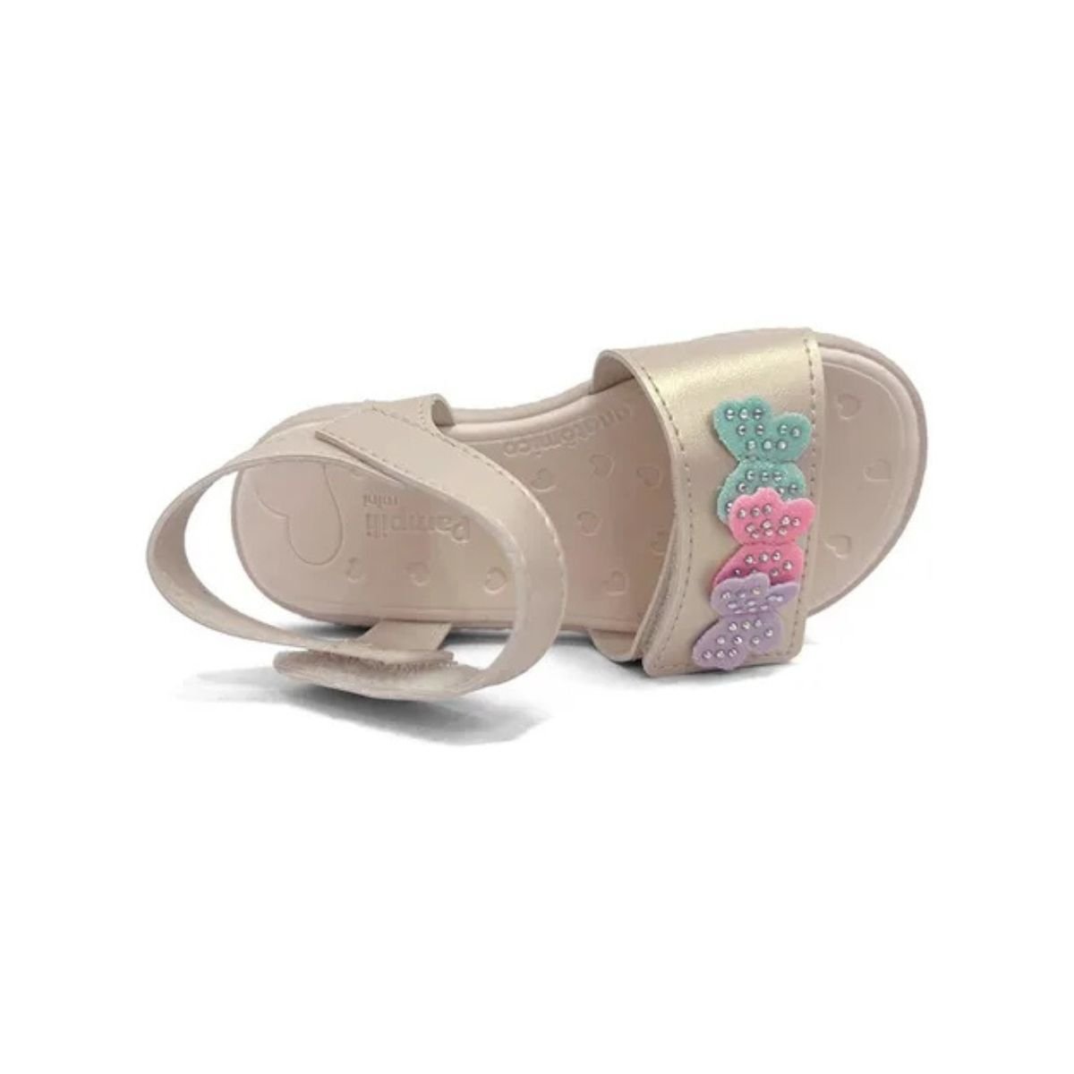 Sandália Infantil Menina Pampili 763.008 Nude Nude 4
