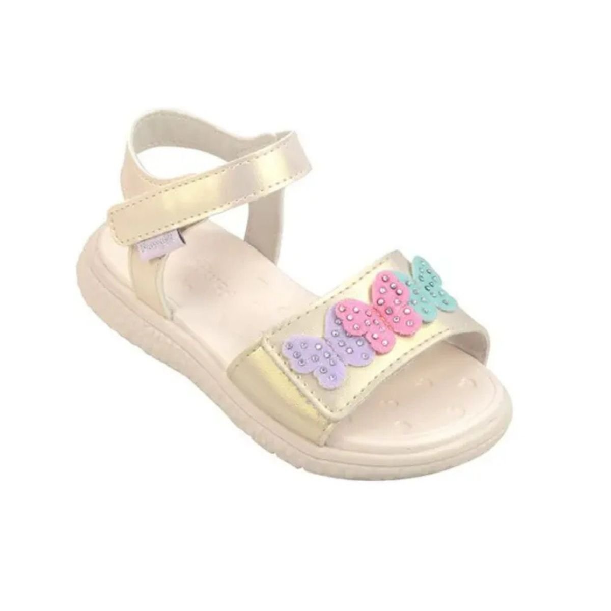 Sandália Infantil Menina Pampili 763.008 Nude Nude 5
