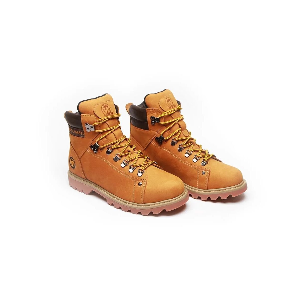 Bota Masculina West Coast Worker Classic Bege Bege 2