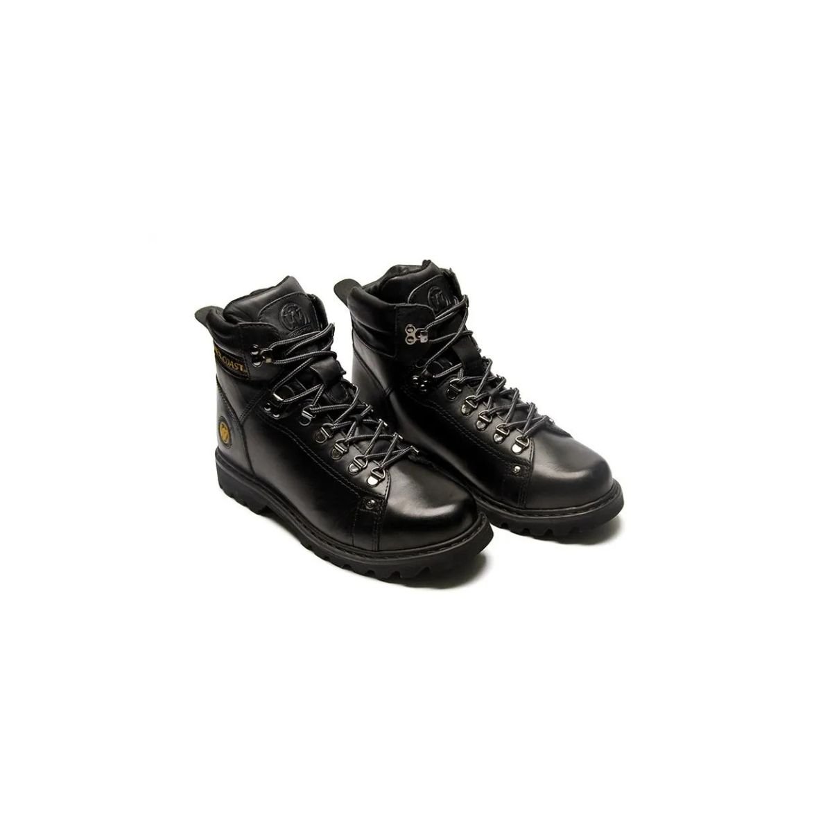 Bota Masculina West Coast Worker Classic Preto Preto 2