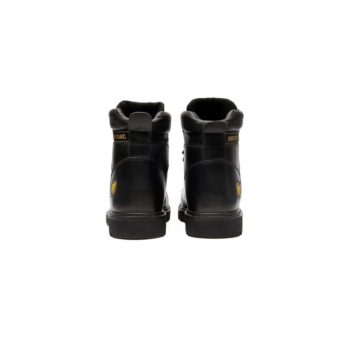 Bota Masculina West Coast Worker Classic Preto Preto 3