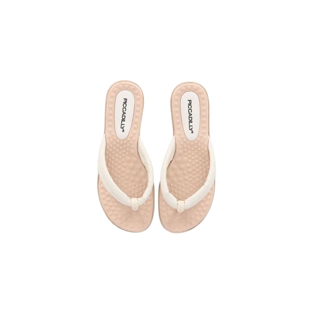 Chinelo Feminino Piccadilly 500324 Bege Bege 3