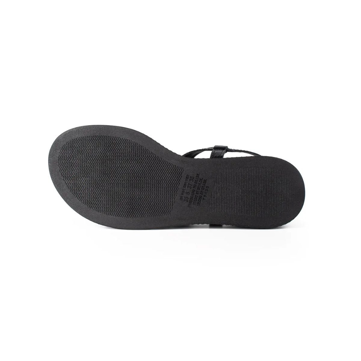 Sandália Feminina Rasteira Dakota Flatform Y9452 Preto Preto 5