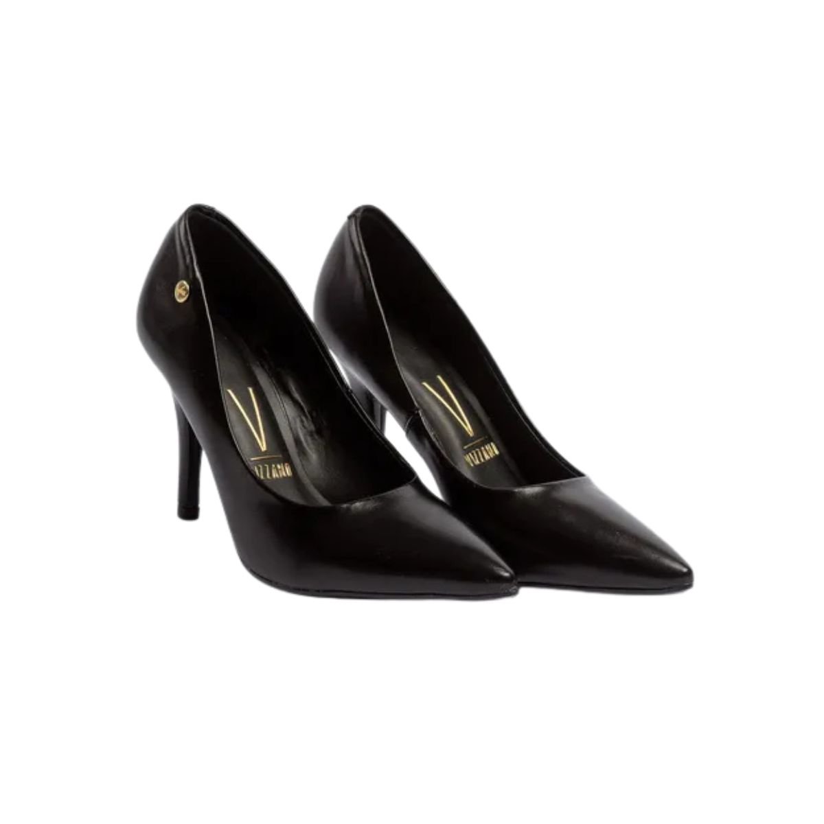 Scarpin Feminino Salto Fino 1184.1801 Preto Preto 5