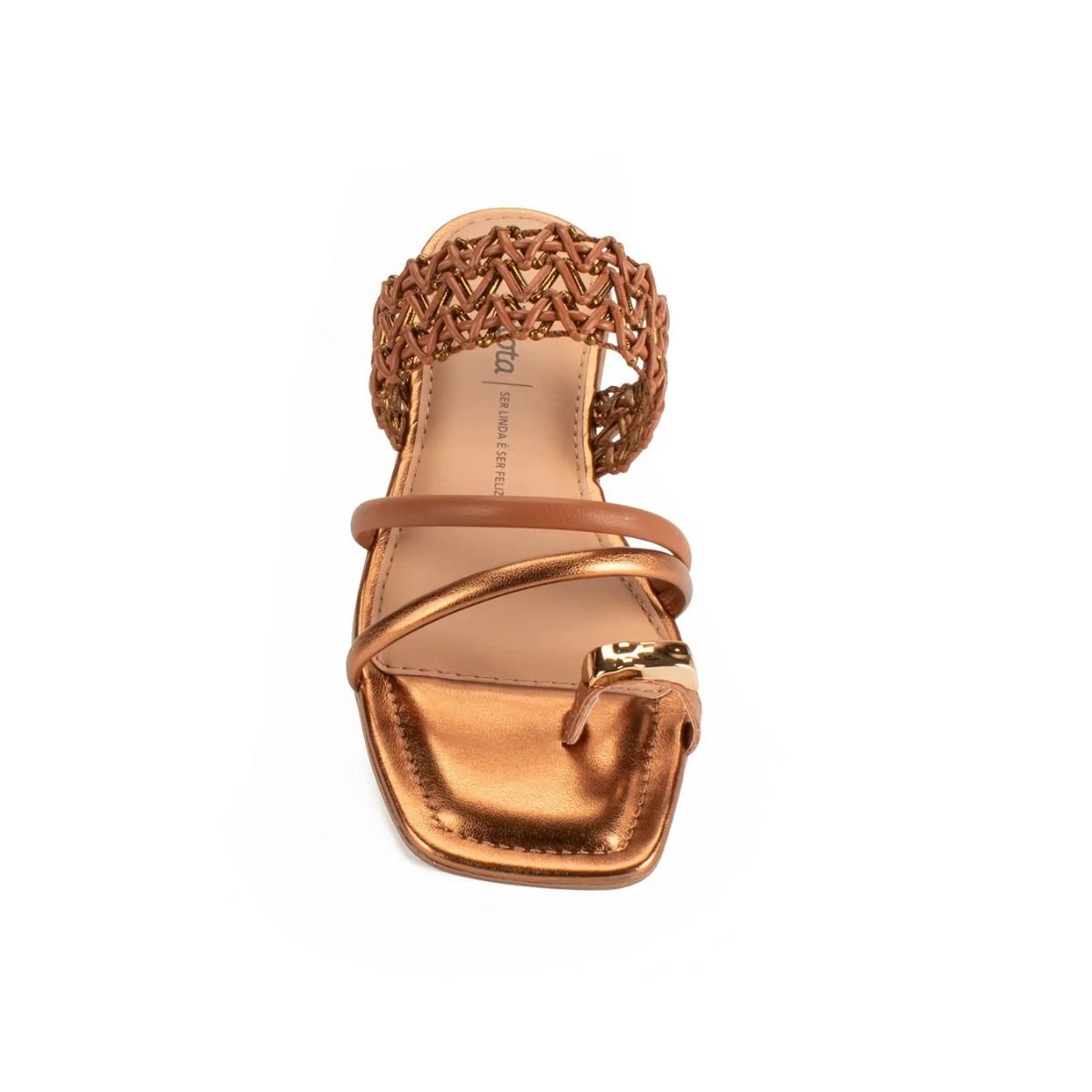 Chinelo Feminino Dakota Y9252 Caramelo Caramelo 4