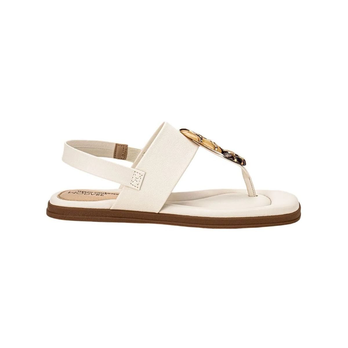 Sandália Feminina Rasteira Modare 7212.103 Off White