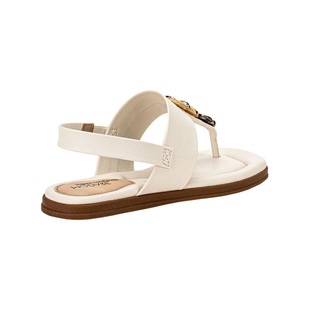 Sandália Feminina Rasteira Modare 7212.103 Off White Off White 3