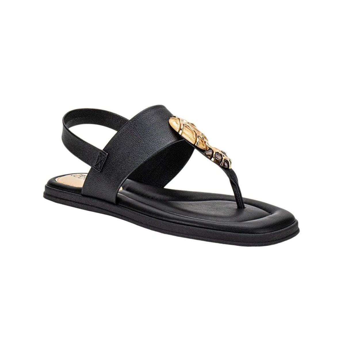 Sandália Feminina Rasteira Modare 7212.103 Preto Preto 2