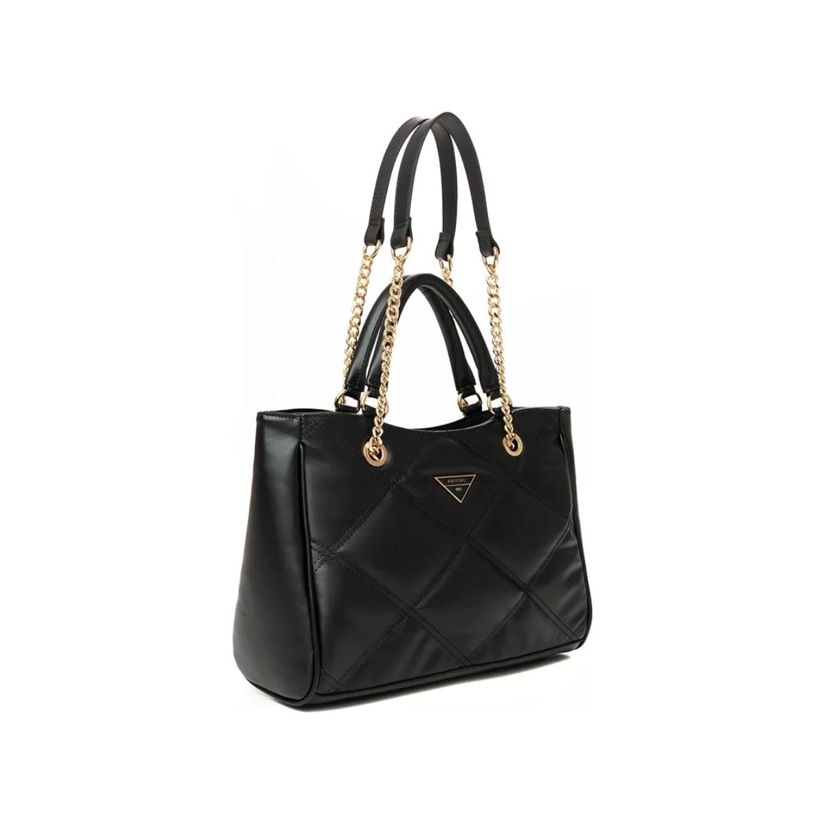 Bolsa Feminina Matelassê Rafitthy 28.16146 Preto Preto 2