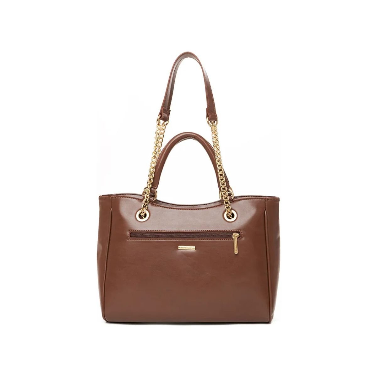 Bolsa Feminina Matelassê Rafitthy 28.16146 Marrom Marrom 3