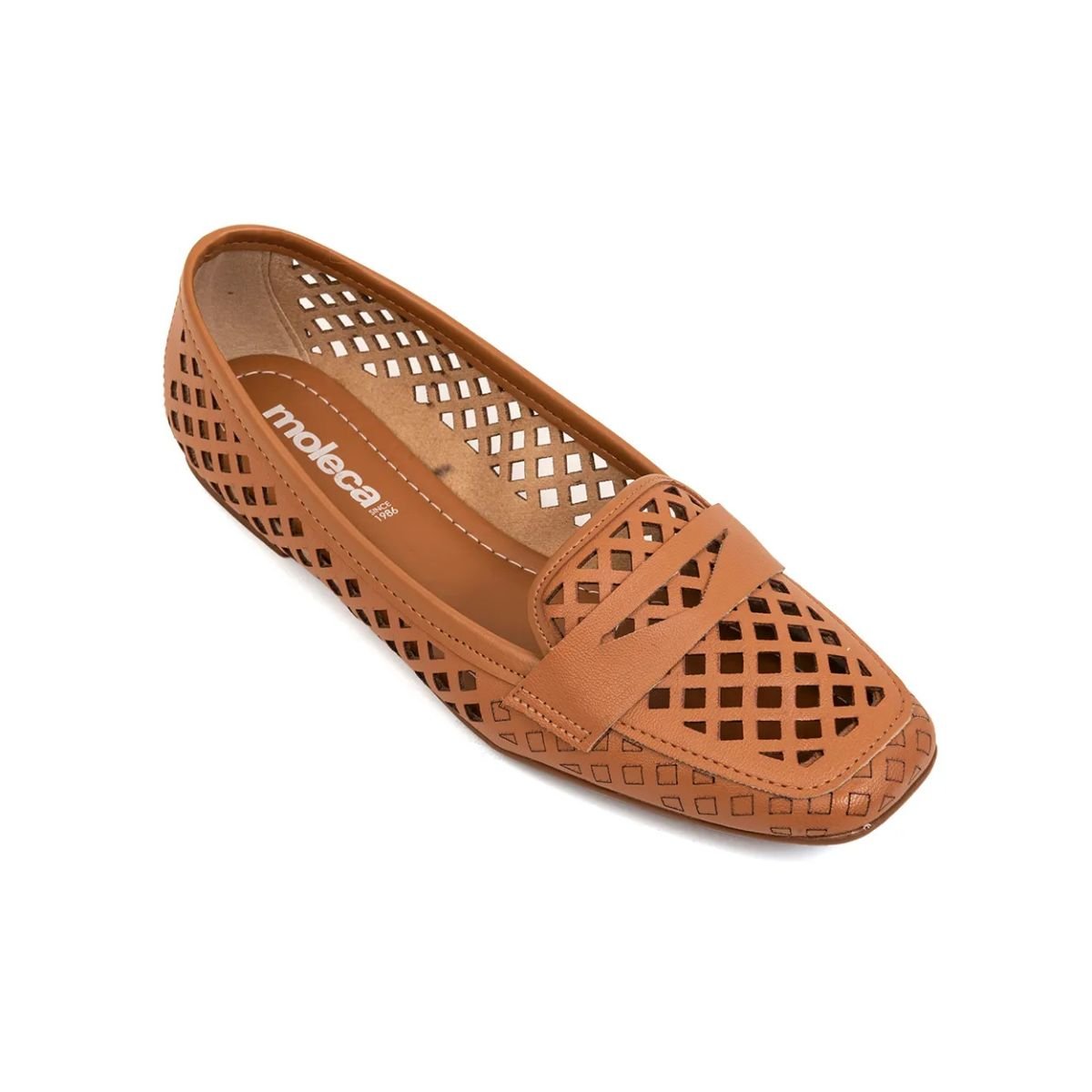 Mocassim Feminino Moleca 5829.104 Caramelo Caramelo 2