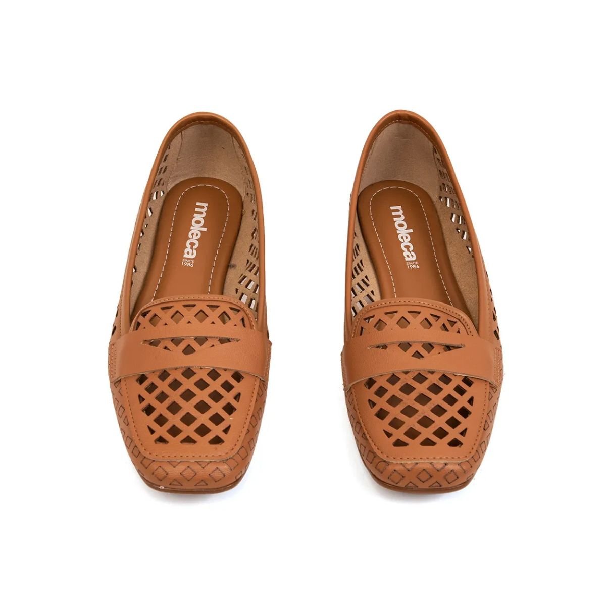 Mocassim Feminino Moleca 5829.104 Caramelo Caramelo 3