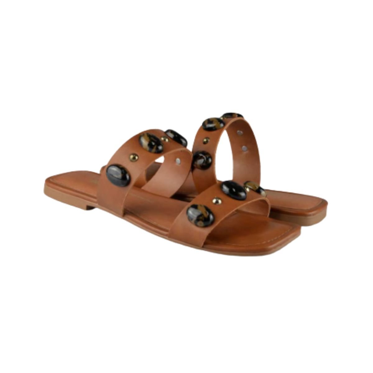 Chinelo Feminino Dakota Y9181 Caramelo Caramelo 4