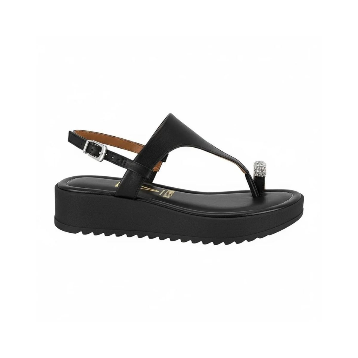 Sandália Feminina Flatform Vizzano 6492.329 Preto