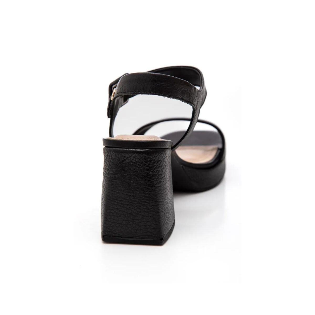 Sandália Feminina Salto Alto Plataforma Bottero 356310 Preto Preto 3