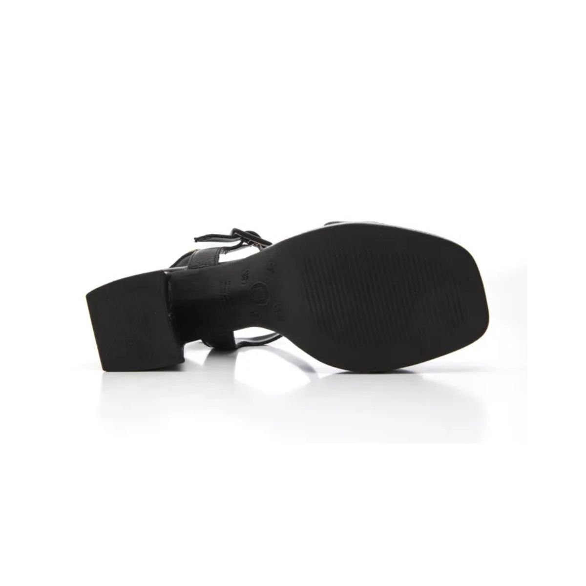 Sandália Feminina Salto Alto Plataforma Bottero 356310 Preto Preto 5