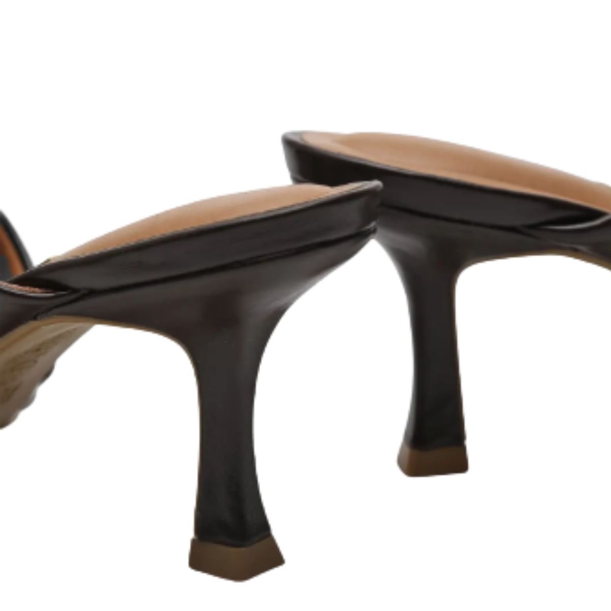 Tamanco Feminino Salto Fino Vizzano 6536.102 Marrom Marrom 4