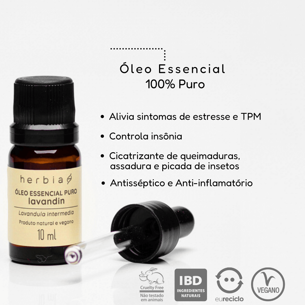 Óleo Essencial Lavandin ÚNICO 3