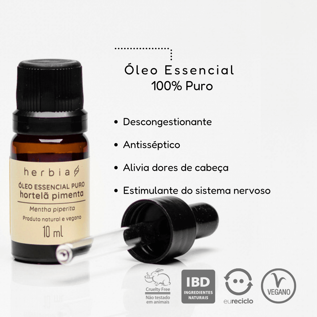 Óleo Essencial Hortelã Pimenta ÚNICO 3