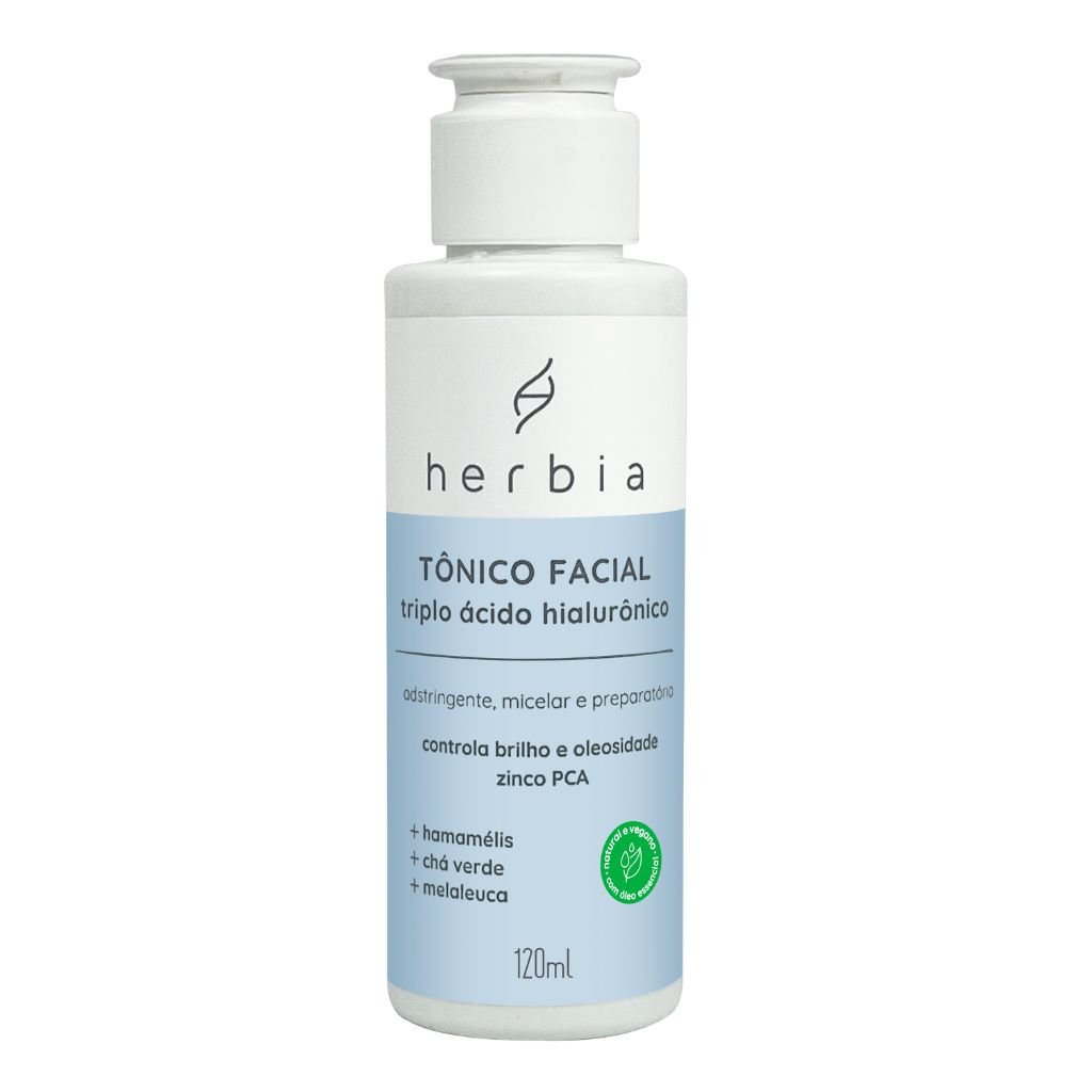 Tônico Facial Triplo Ácido Hialurônico ÚNICO 1