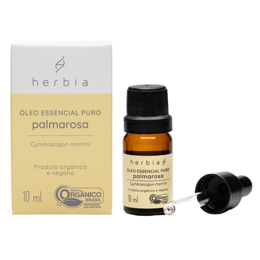 Óleo Essencial Palmarosa Orgânico ÚNICO 1