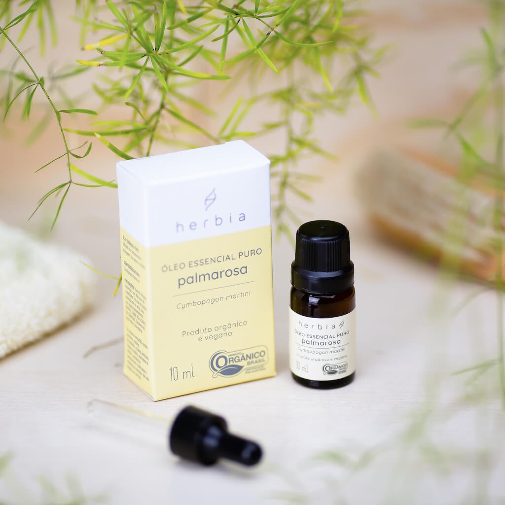 Óleo Essencial Palmarosa Orgânico ÚNICO 2
