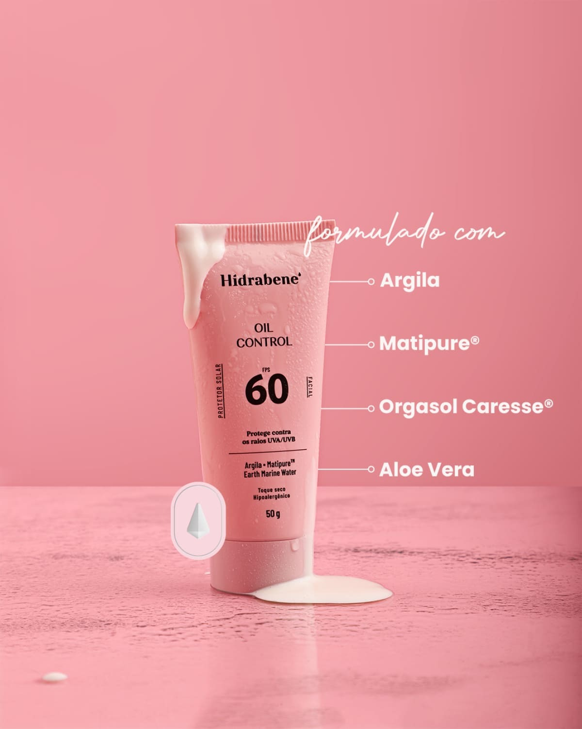 Kit Tchau Oleosidade - Sérim Intense Matte + Oil Control FPS 60 - Hidrabene ÚNICO 3