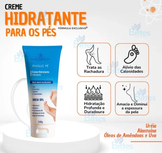 Creme Hidratante Intensivo Phálle Pé 240g - Phállebeauty 240g 2