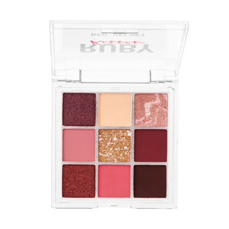 Paleta de Sombras Sweets Collection Red Velvet - Ruby Kisses Red Velvet 2