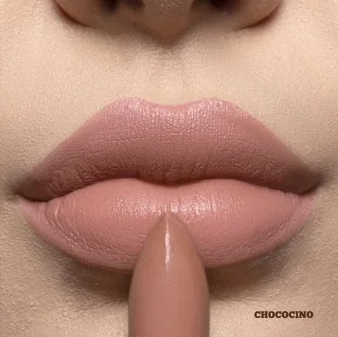 Batom Soft Matte Choco Fun Chococino 3,8g - Fenzza Makeup Marrom 2