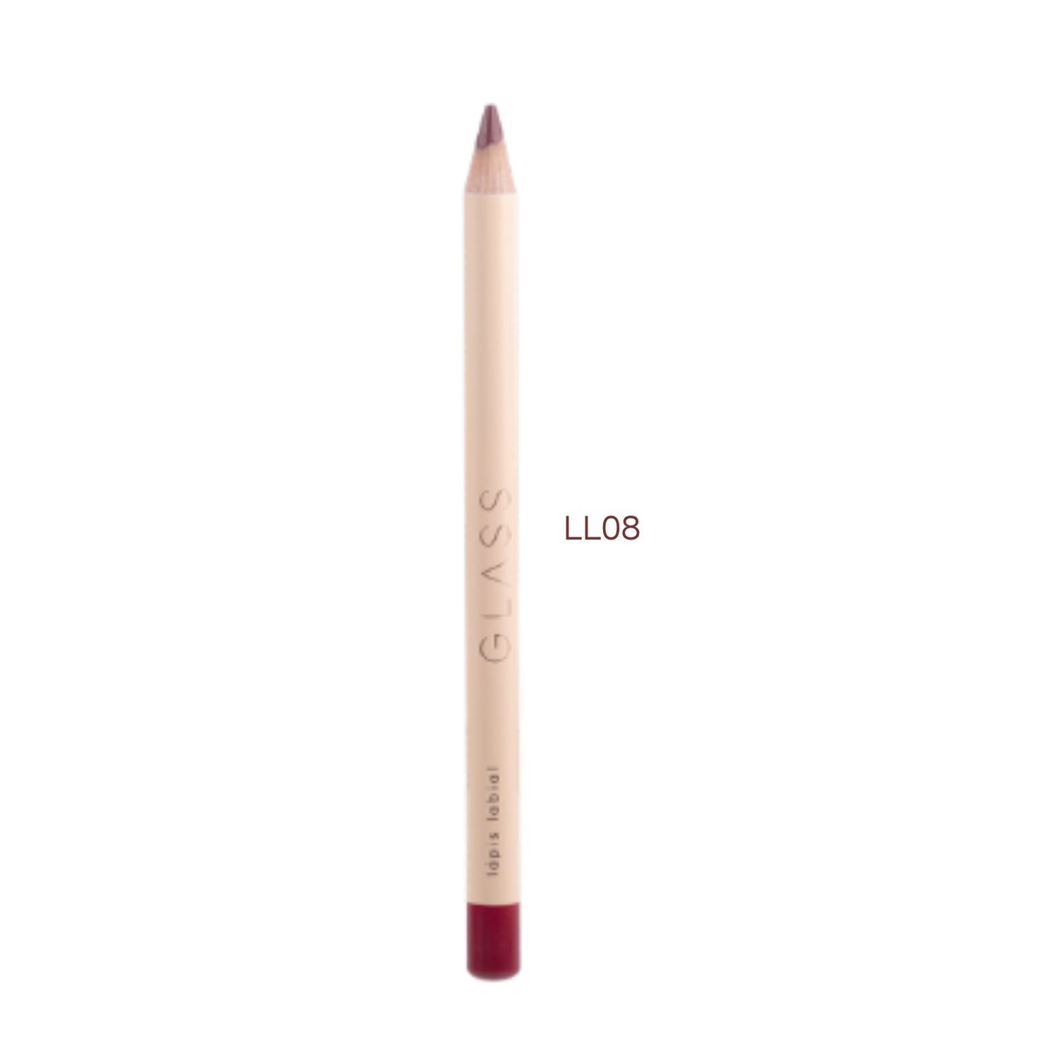 Lápis Labial Glass LL08 - Ruby Rose Ll08 1