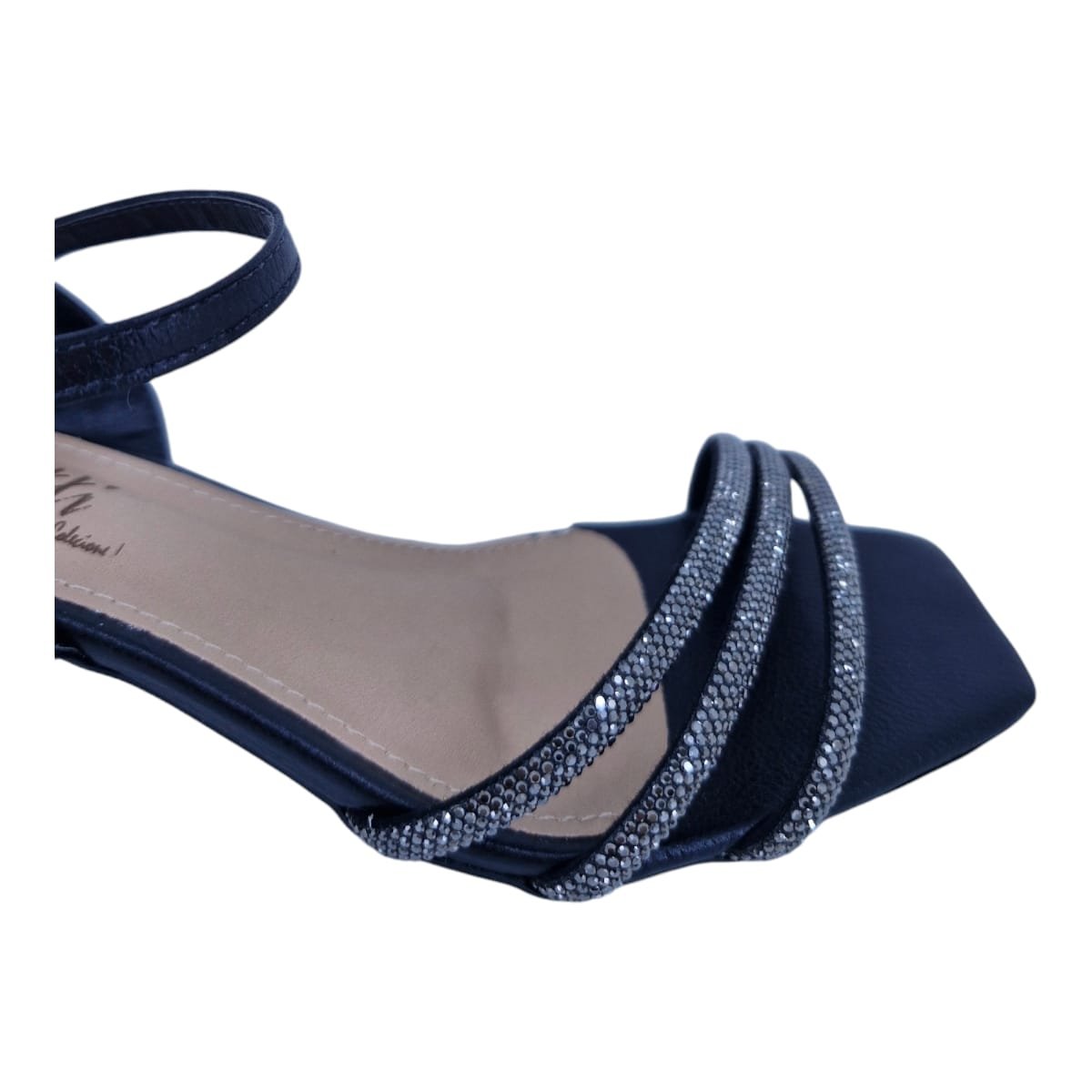 Sandália Feminina Salto Bloco Em Couro Social Scarpetti 95018 Preto Preto 7