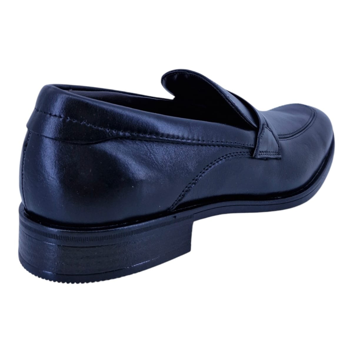 Sapato Social Masculino Em Couro Scarpetti 302 Preto Preto 3