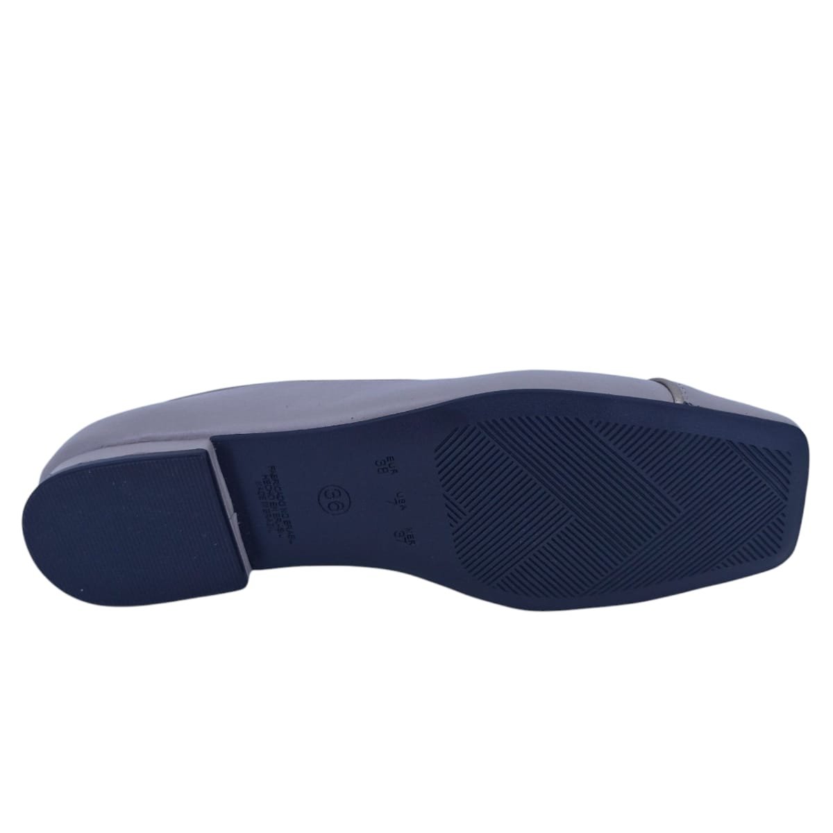 Sapatilha Feminina Couro Bico Quadrado Scarpetti 604-1247 Nude Nude 3