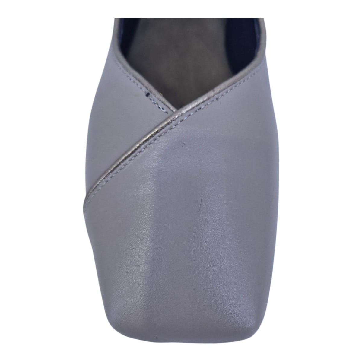 Sapatilha Feminina Couro Bico Quadrado Scarpetti 604-1247 Nude Nude 5