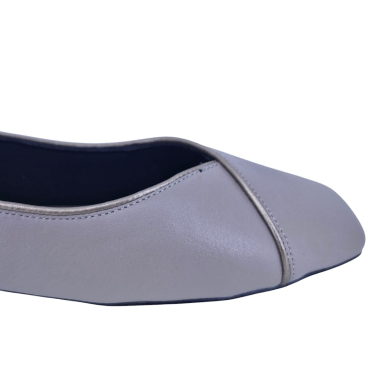 Sapatilha Feminina Couro Bico Quadrado Scarpetti 604-1247 Nude Nude 7