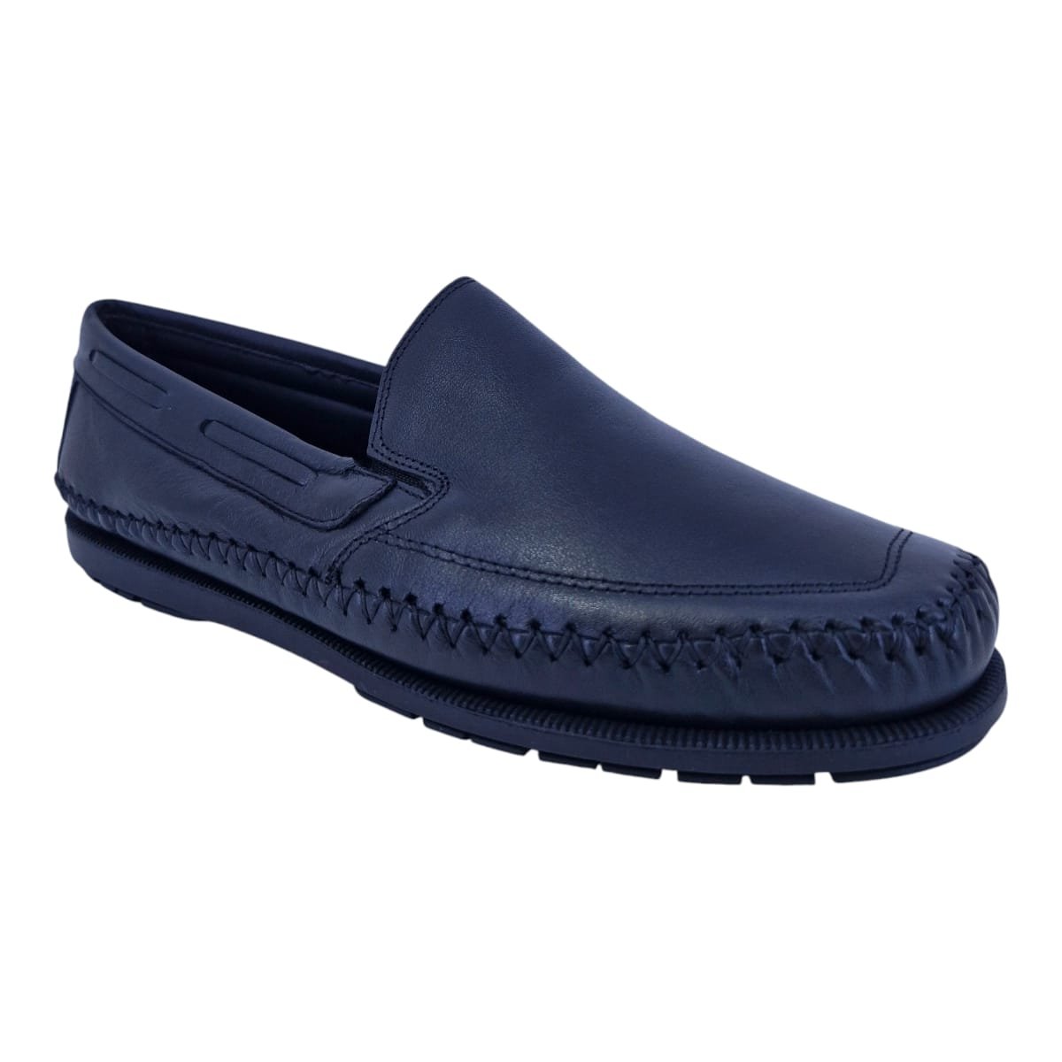 Sapatilha Em Couro Masculina Sola Gel Scarpetti 4006 Preto Preto 2