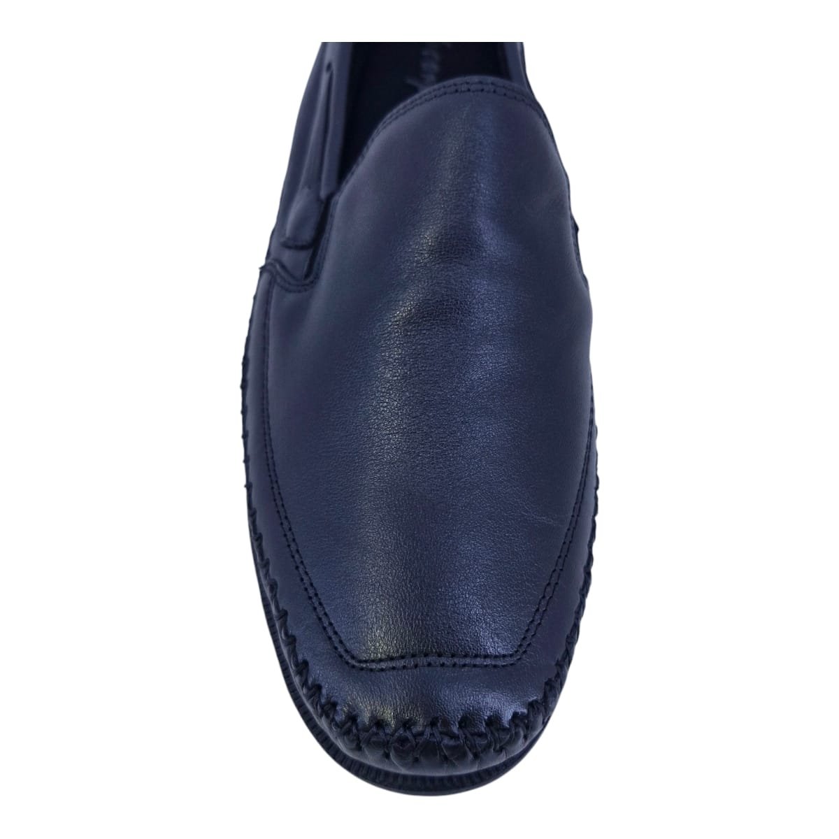 Sapatilha Em Couro Masculina Sola Gel Scarpetti 4006 Preto Preto 3