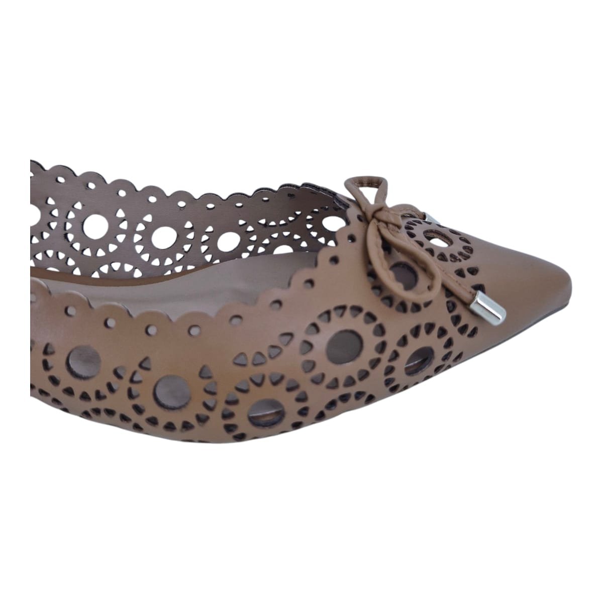 Sapatilha Feminina bico fino Fashion Scarpetti 1437580 Marrom Marrom 7