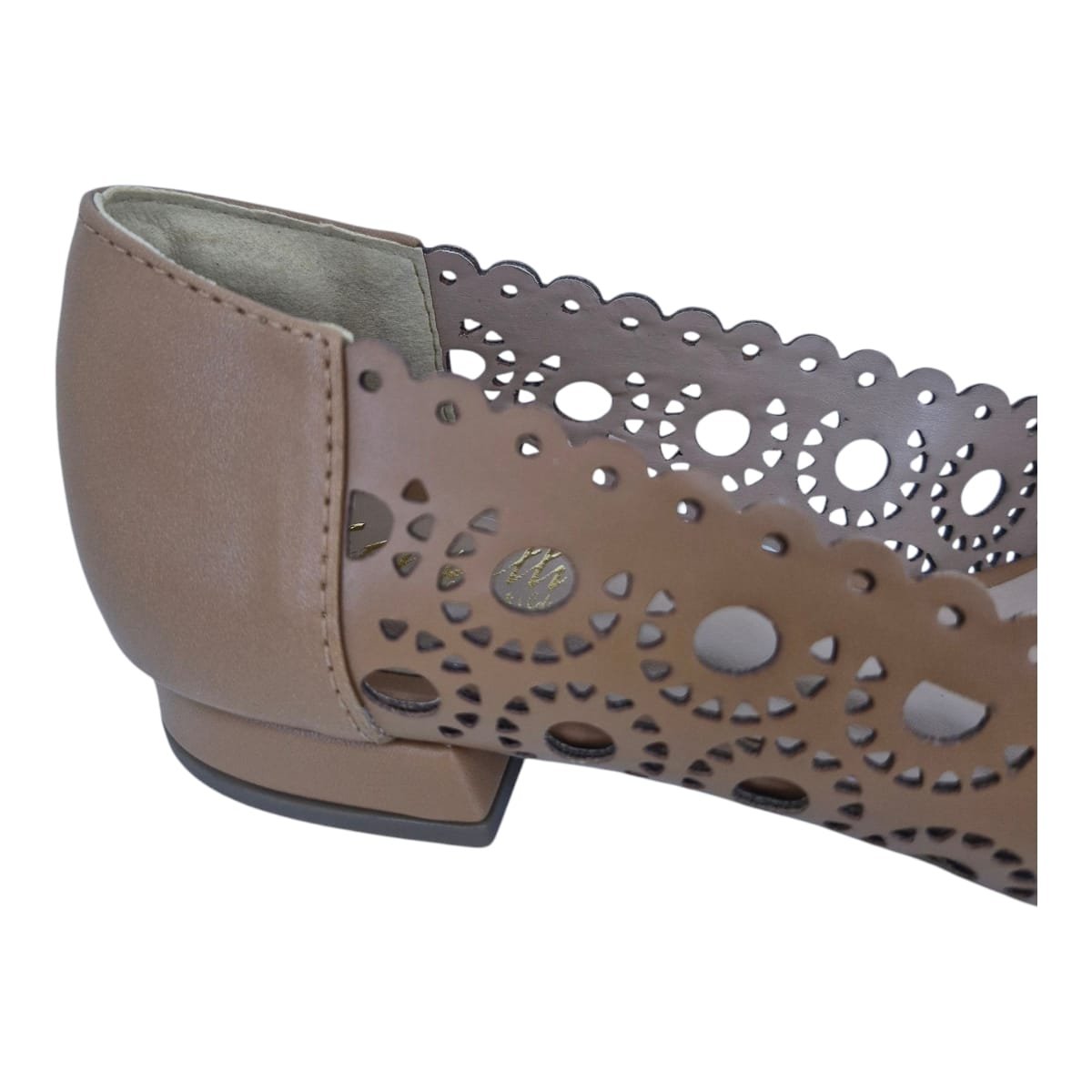 Sapatilha Feminina bico fino Fashion Scarpetti 1437580 Marrom Marrom 8