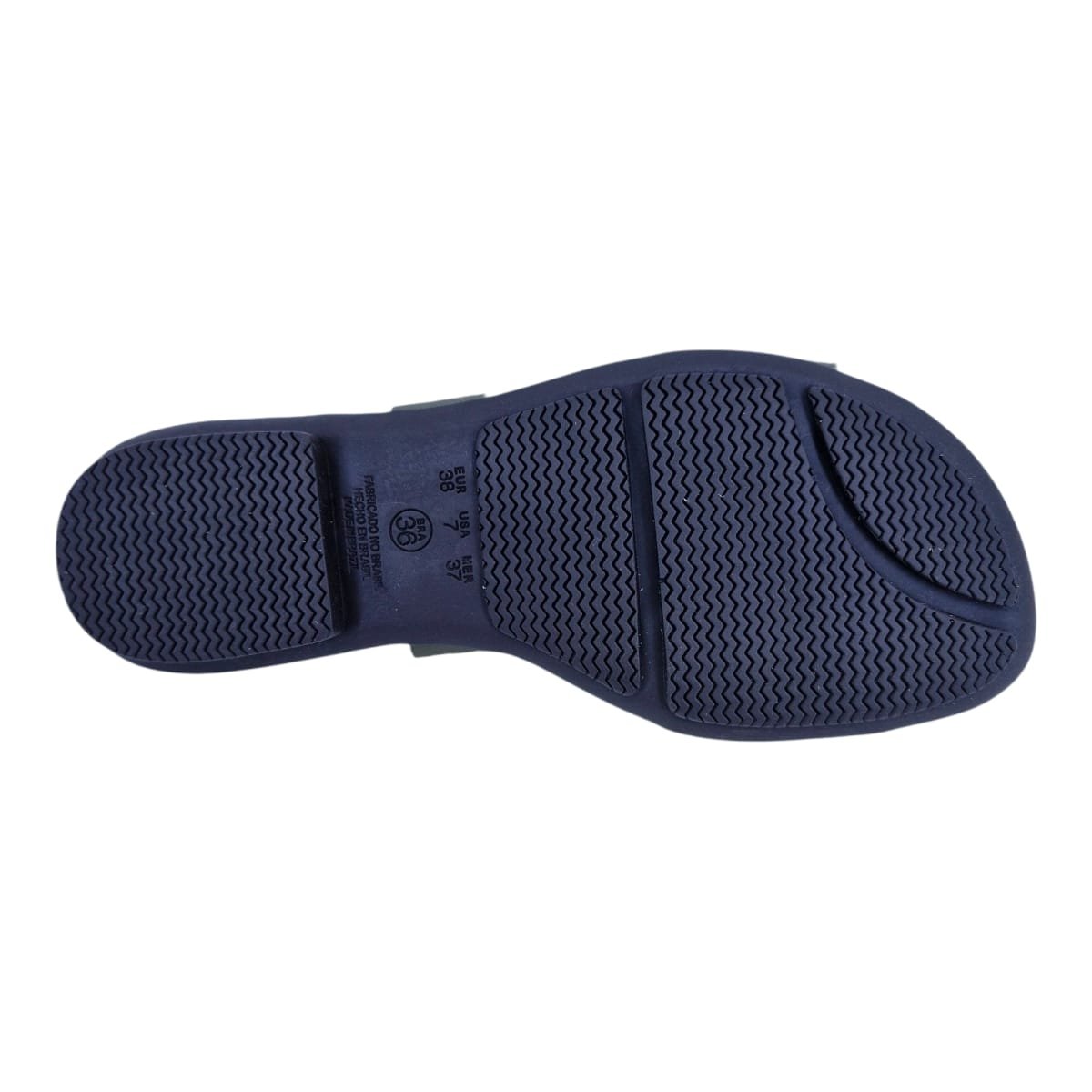 Sandália Rasteira Casual Feminina Em Couro Scarpetti 238-1359 Preto Preto 6