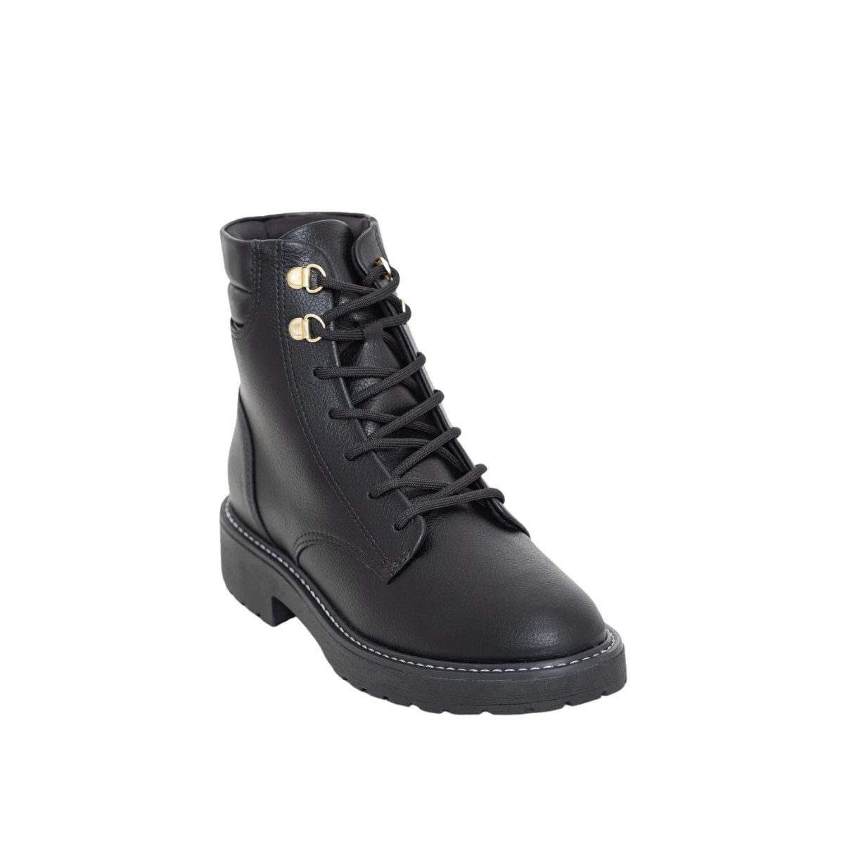 Coturno Vizzano Cano Baixo Tratorado Feminino Preto Preto 3