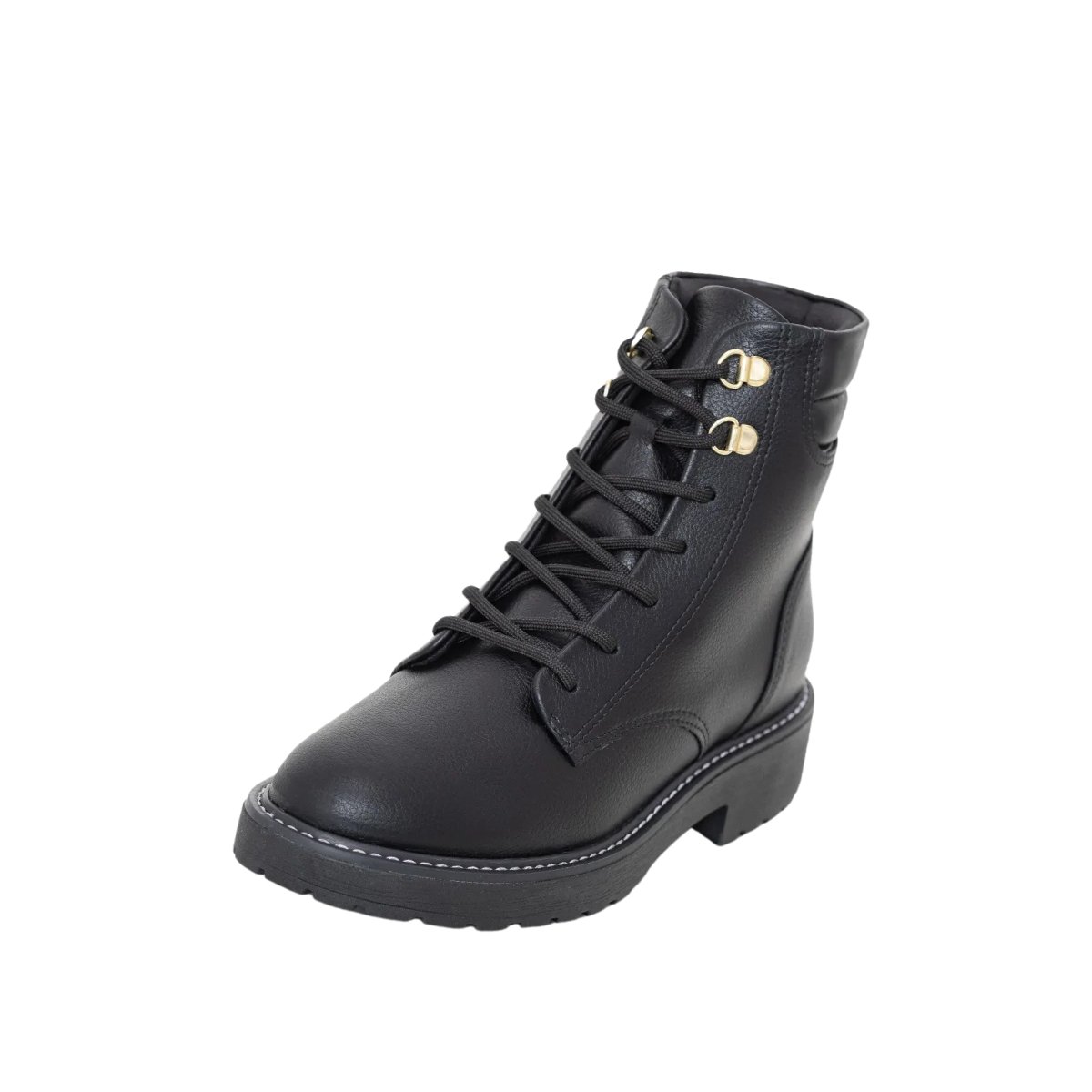 Coturno Vizzano Cano Baixo Tratorado Feminino Preto Preto 4