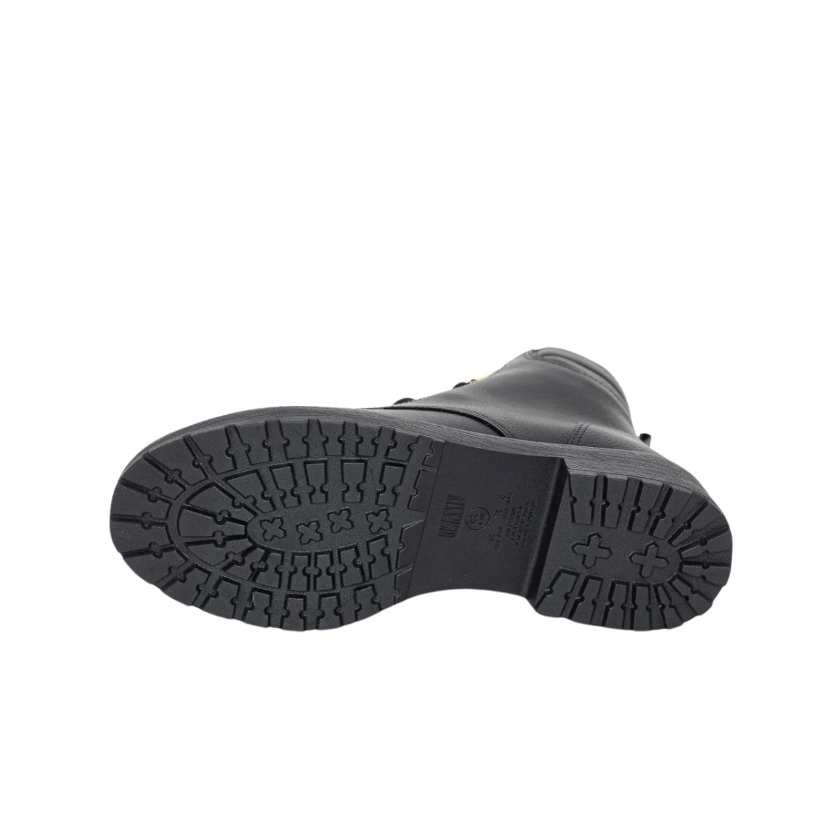 Coturno Vizzano Cano Baixo Tratorado Feminino Preto Preto 6